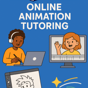 QUED-UP Flyer for Animation tutoring online