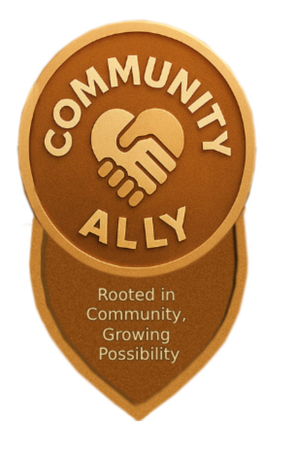 Community Ally Badge for QUED-UP