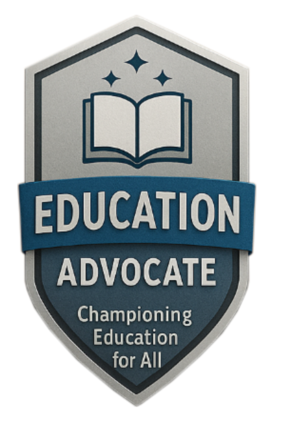 Education badge for QUED-UP