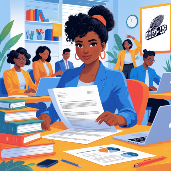 Image for the Resume and Cover letter product for QUED-UP