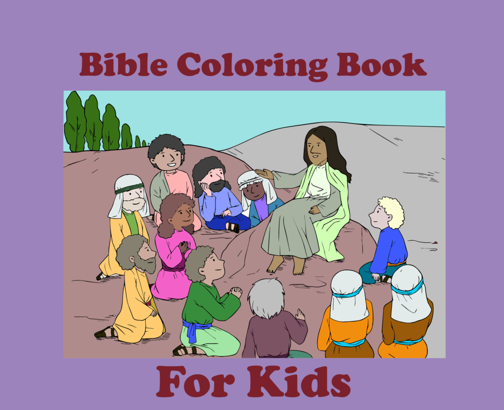 Bible Coloring Book for Kids: S.T.E.A.M Books