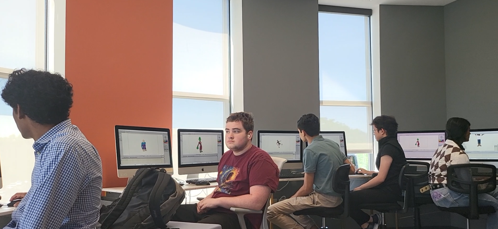 Students in QUED-UP Tech Lab
